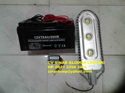 Lampu PJU LED Solar Cell 60 watt